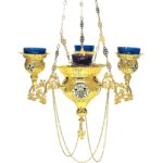 Byzantine Oil lamp Chandelier