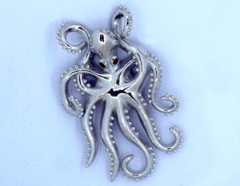 Aegean Octopus Pendant