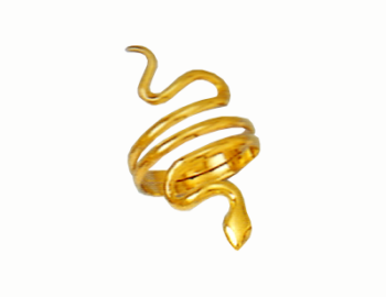 Gold Sacred Snake ring