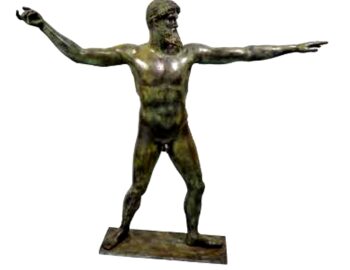Poseidon of Artemision (bronze) – size 3
