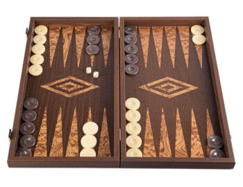 Wenge & Walnut Backgammon set